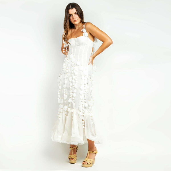 Vestido Cocodress color blanco 2