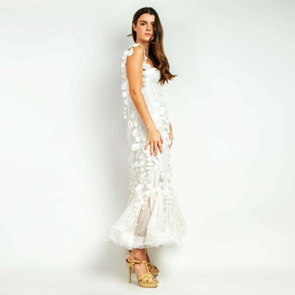 Vestido Cocodress color blanco 3