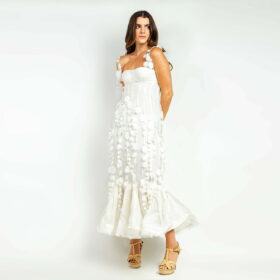 Vestido Cocodress color blanco 4