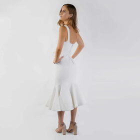 Vestido Acler color blanco 1