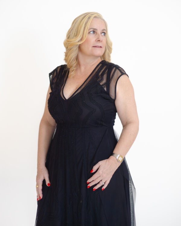 BCBG negro piedritas - Imagen 2