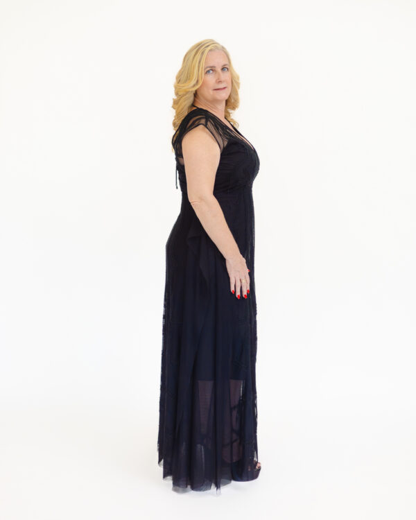 BCBG negro piedritas - Imagen 4