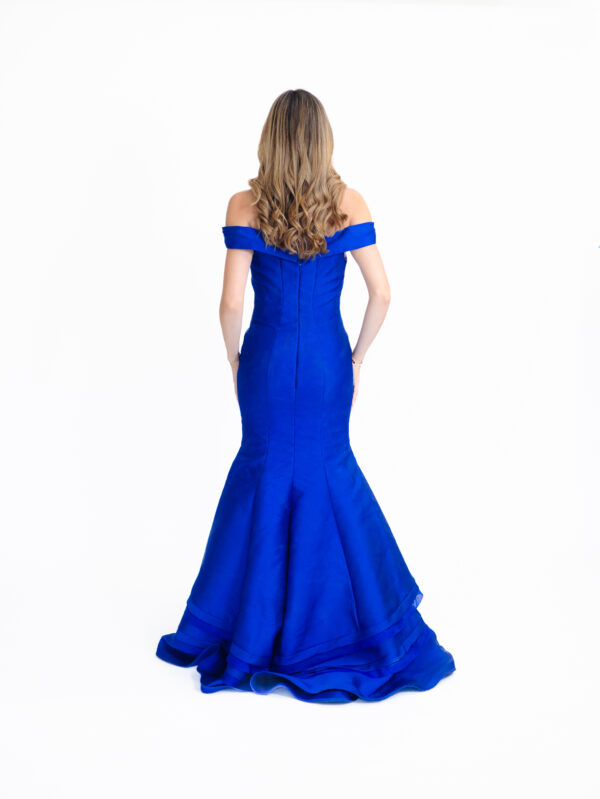 Super Gown Azul Rey volumen - Imagen 3