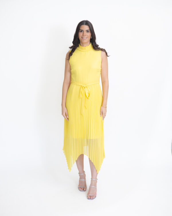 La Percha cocktail midi amarillo