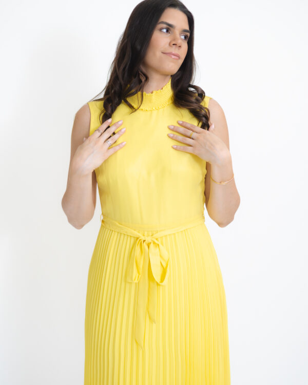 La Percha cocktail midi amarillo - Imagen 2