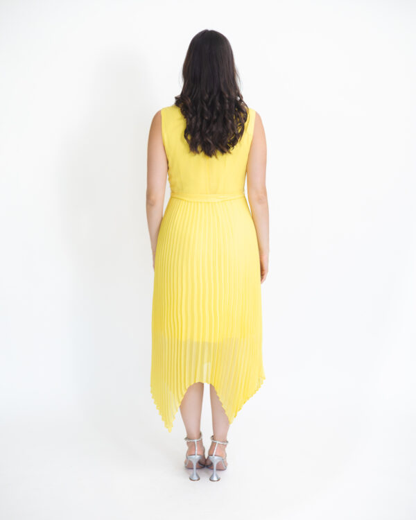 La Percha cocktail midi amarillo - Imagen 4