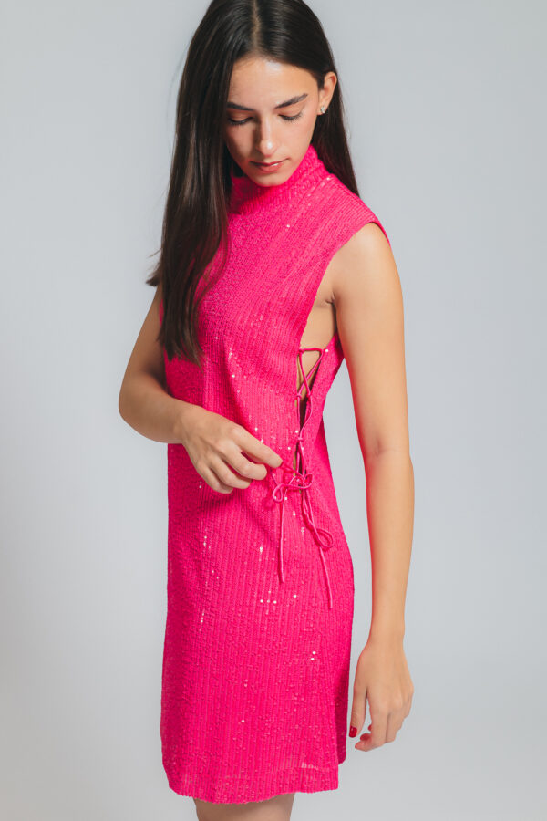 ROTATE mini sequin PINK - Imagen 3