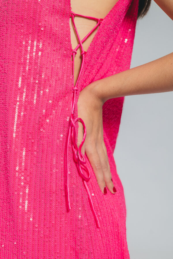 ROTATE mini sequin PINK - Imagen 4