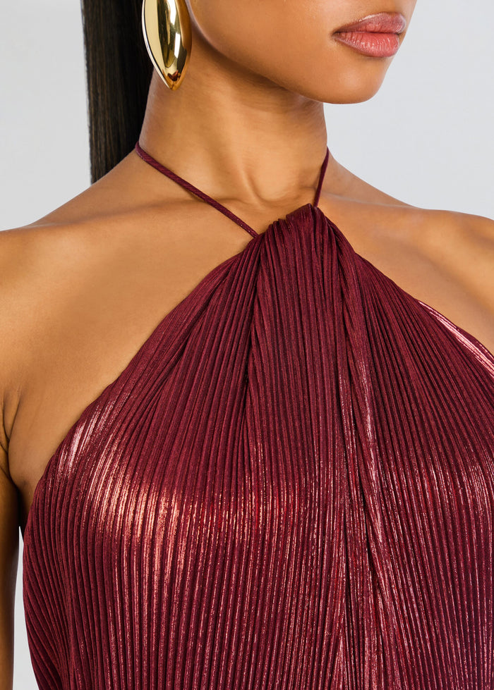 Retrofete Halter Rojo metálico - Imagen 2