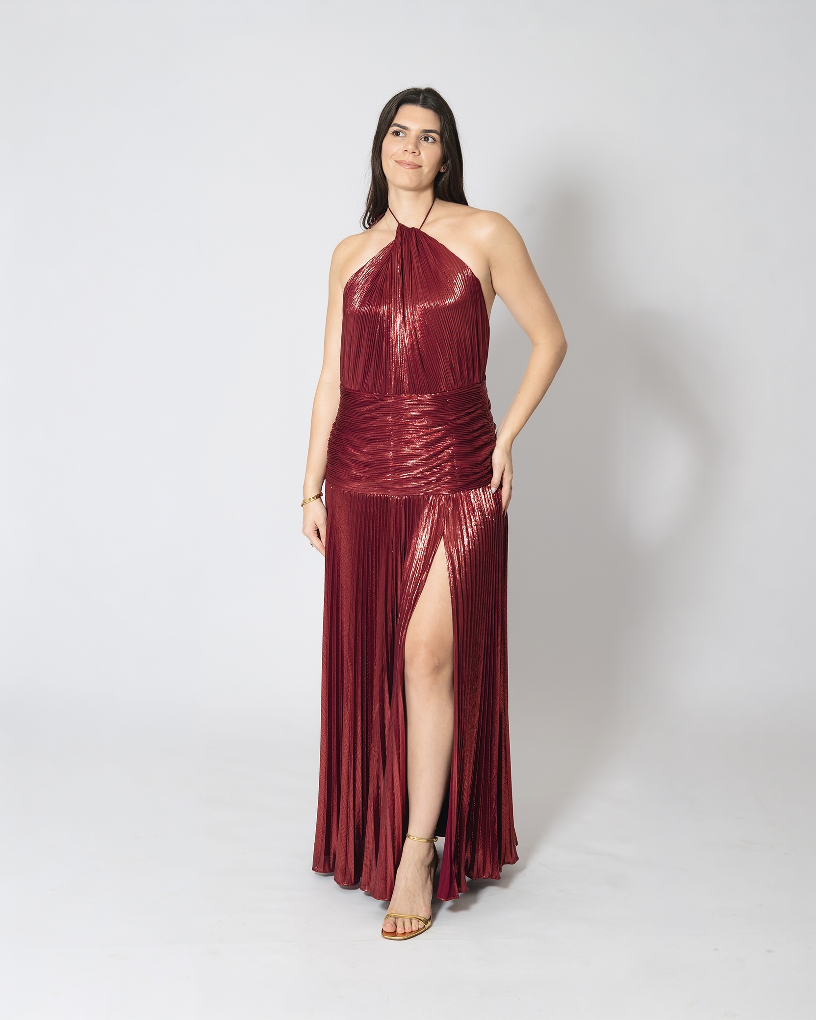 Retrofete Halter Rojo metálico