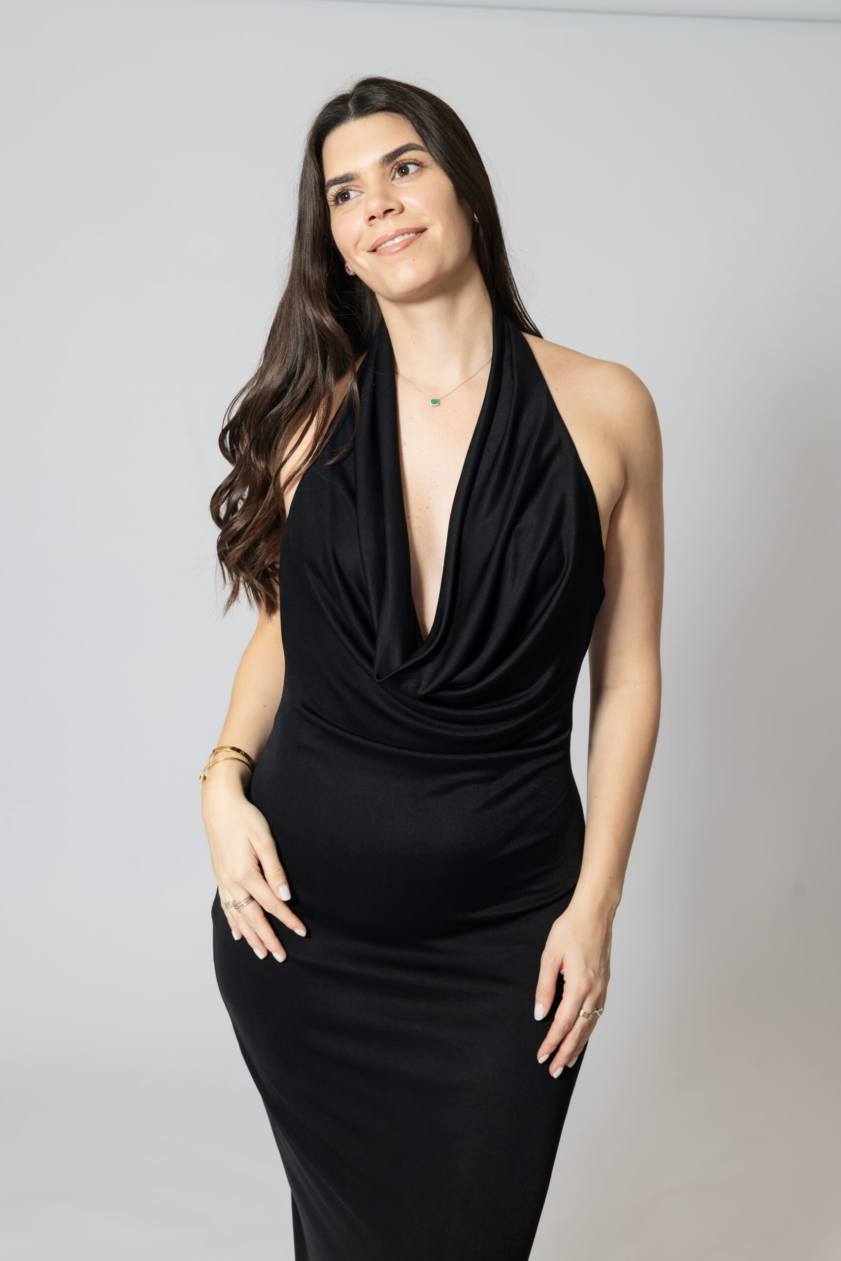 L'Academie halter escote negro - Imagen 2