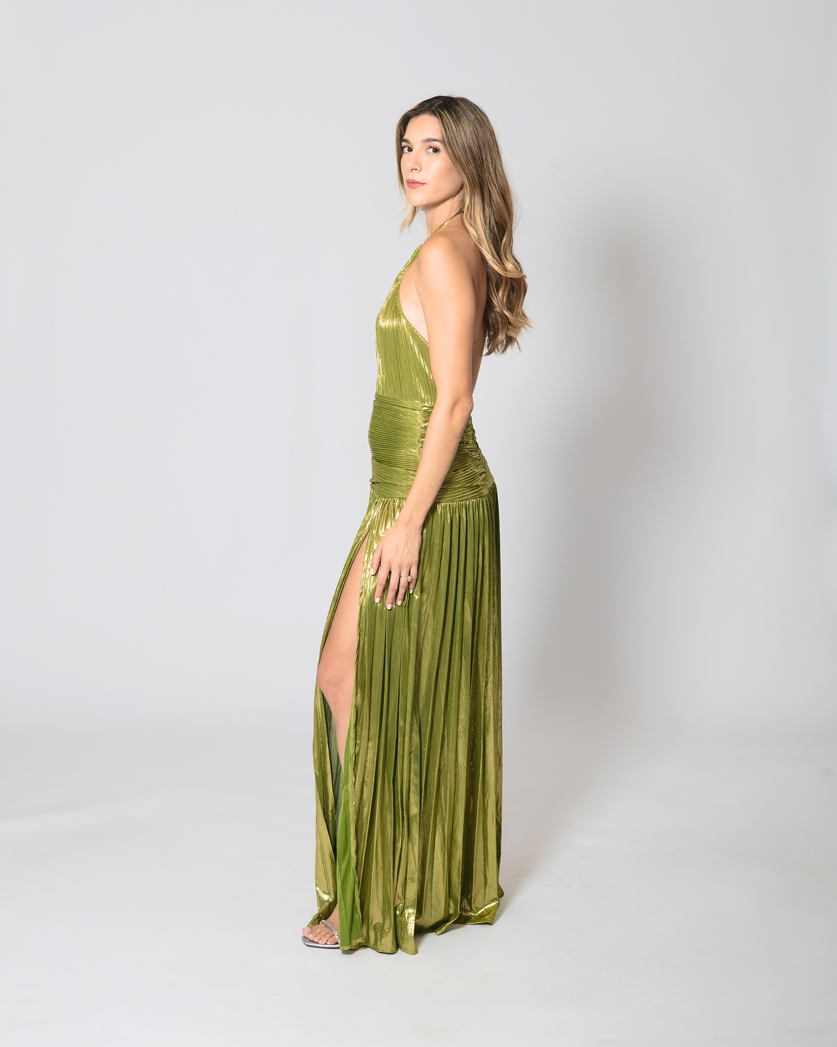 La Percha Halter verde metálico - Imagen 3