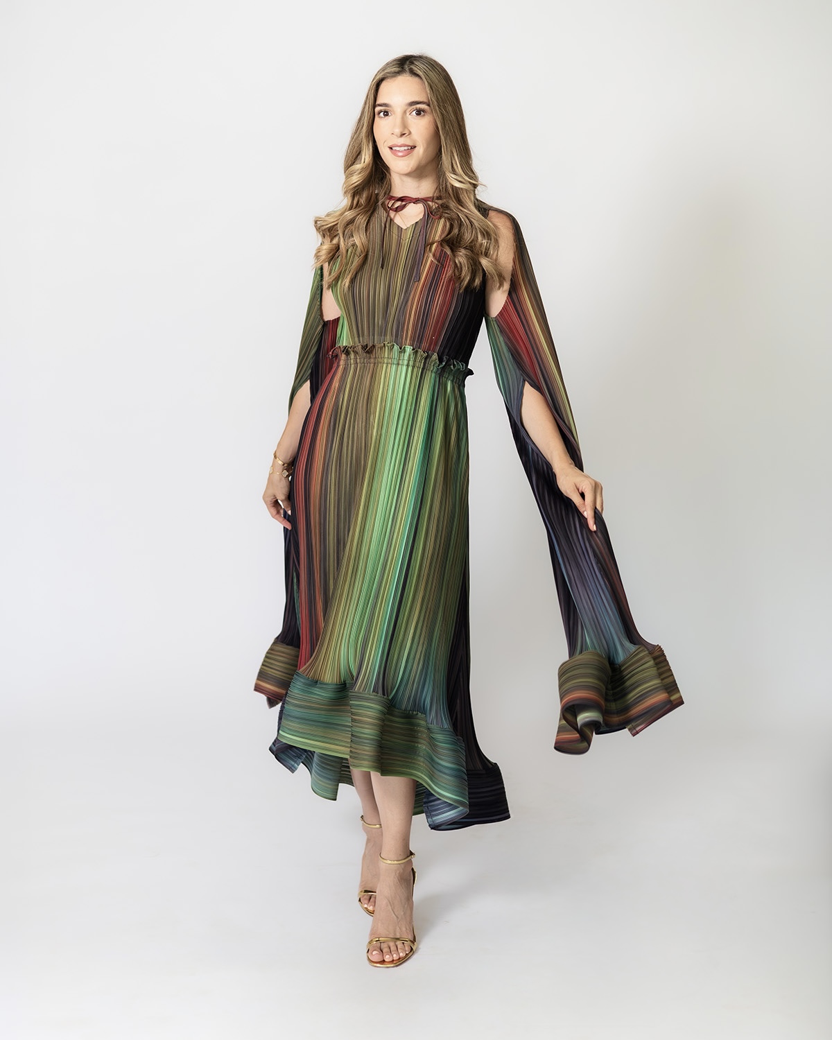 Nicoletta mangas multicolor