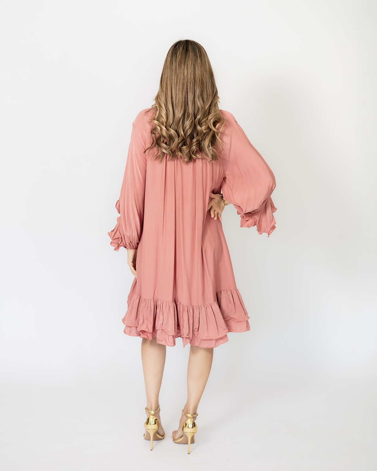 &OtherStories mini ruffle dress - Imagen 3